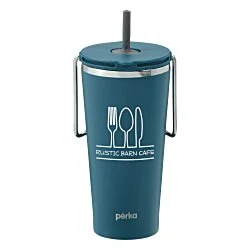 Perka Gibson Vacuum Tumbler with Straw - 20 oz.