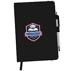 Snap Notebook with Stylus Pen - Full Color