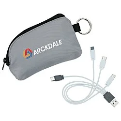 Solstic Zip Around USB-C Charging Cable Pouch