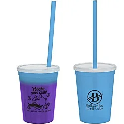 Super Kid Mood Stadium Cup with Straw - 12 oz - Dollars and Cents