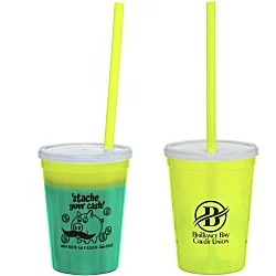 Super Kid Mood Stadium Cup with Straw - 12 oz. - Dollars and Cents