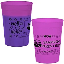 Super Kid Mood Stadium Cup - 12 oz. - Wow Words