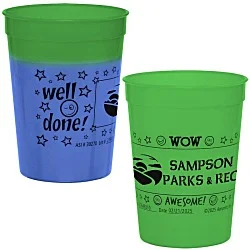Super Kid Mood Stadium Cup - 12 oz. - Wow Words