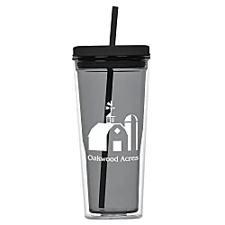 Vast Acrylic Tumbler with Straw - 21 oz.