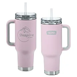 Thermos Vacuum Mug with Straw - 40 oz. - Laser Engraved