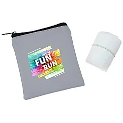 Poncho With Tech Pouch
