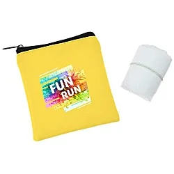 Poncho With Tech Pouch