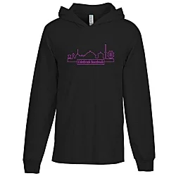 Jerzees Classics Cotton Long Sleeve Hooded T-Shirt - Screen