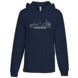Jerzees Classics Cotton Long Sleeve Hooded T-Shirt - Screen