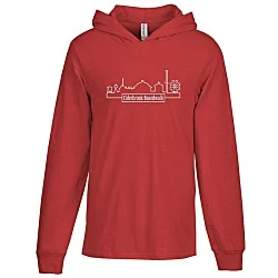 Jerzees Classics Cotton Long Sleeve Hooded T-Shirt - Screen