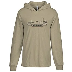 Jerzees Classics Cotton Long Sleeve Hooded T-Shirt - Screen