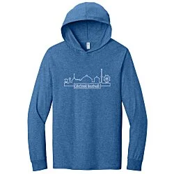 Jerzees Classics Cotton Long Sleeve Hooded T-Shirt - Screen