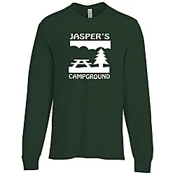 Jerzees Classics Cotton Long Sleeve T-Shirt - Screen