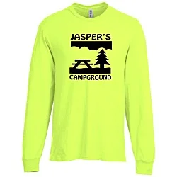 Jerzees Classics Cotton Long Sleeve T-Shirt - Screen