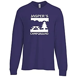 Jerzees Classics Cotton Long Sleeve T-Shirt - Screen