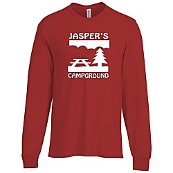 Jerzees Classics Cotton Long Sleeve T-Shirt - Screen