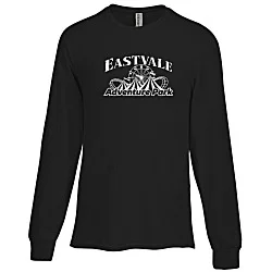 Jerzees Ultimate Ring Spun Cotton Long Sleeve T-Shirt - Screen
