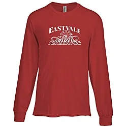 Jerzees Ultimate Ring Spun Cotton Long Sleeve T-Shirt - Screen