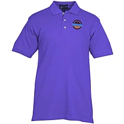 Egyptian Cotton Pique Polo - Men's - Full Color