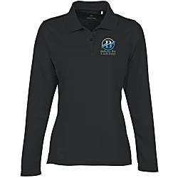 Ice Performance Pique Long Sleeve Polo - Ladies' - Full Color