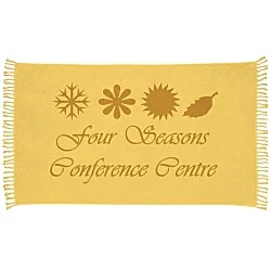 Fringe Terry Velour Beach Towel - Colors