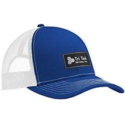 Transporter Snapback Meshback Cap - Laser Engraved Patch - 24 hr