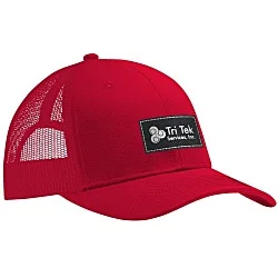 Transporter Snapback Meshback Cap - Laser Engraved Patch - 24 hr