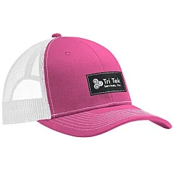 Transporter Snapback Meshback Cap - Laser Engraved Patch - 24 hr