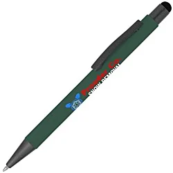 Charleston Soft Touch Stylus Metal Pen - Full Color