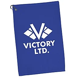 League Golf Towel with Carabiner - Colors - 24 hr