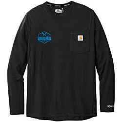 Carhartt Force Long Sleeve Pocket T-Shirt - Screen