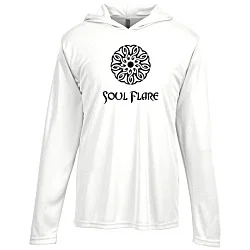 BLU-X-DRI Legend Long Sleeve Hooded T-Shirt