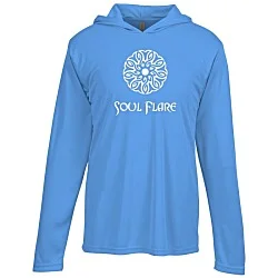BLU-X-DRI Legend Long Sleeve Hooded T-Shirt