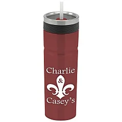 Veil Vacuum Tumbler with Straw - 20 oz. - 24 hr