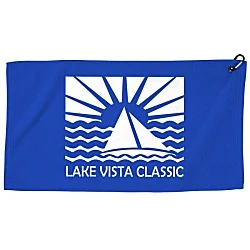 Tour Pro Golf Towel with Carabiner - Colors
