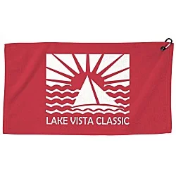 Tour Pro Golf Towel with Carabiner - Colors