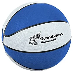 Full Size Rubber Basketball - Two Tone