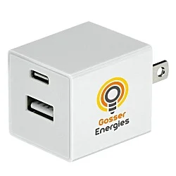 Square USB Wall Charger - USBC