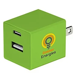 Square USB Wall Charger - USBC
