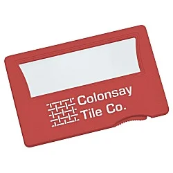Shine On Credit Card Magnifier