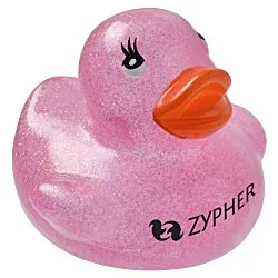 Glitter Rubber Duck - Pastel - 24 hr