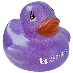 Glitter Rubber Duck - Pastel - 24 hr