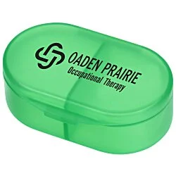 Dual Compartment Pill Box