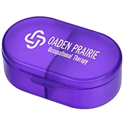 Dual Compartment Pill Box