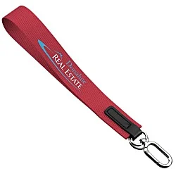 Always Near Wrist Strap Keychain