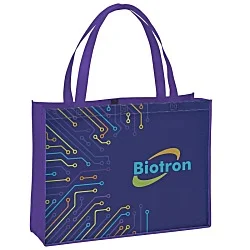 Full Color Shopping Tote - 14-3/4" x 19-3/4"