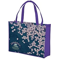 Full Color Shopping Tote - 14-3/4" x 19-3/4" - 2 Sided
