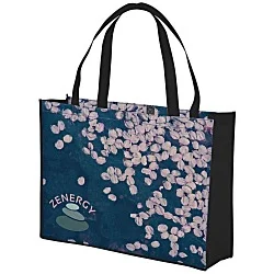 Full Color Shopping Tote - 14-3/4" x 19-3/4" - 2 Sided