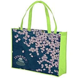 Full Color Shopping Tote - 14-3/4" x 19-3/4" - 2 Sided