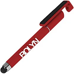 Mini Stylus Pen with Phone Stand and Screen Cleaner - 24 hr